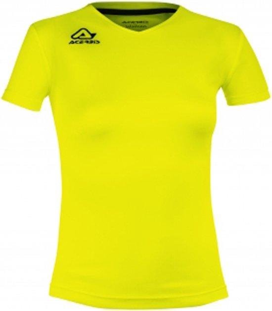 Acerbis Sports DEVI WOMAN TRAINING S/SL T-SHIRT FLUO YELLOW S