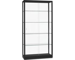 Helioz vitrine Trendline Essential 1000Z zonder verlichting - zwart