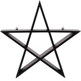 Something Different - Pentagram Vitrinekastje/Display plank - Zwart