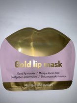 gold lip mask