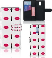 Nokia 2.3 Telefoon Hoesje Lipstick Kiss