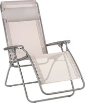 Bol.com LAFUMA R Clip - Relaxstoel - Verstelbaar - Inklapbaar - Zero Gravity - Magnolia/Light Pink aanbieding