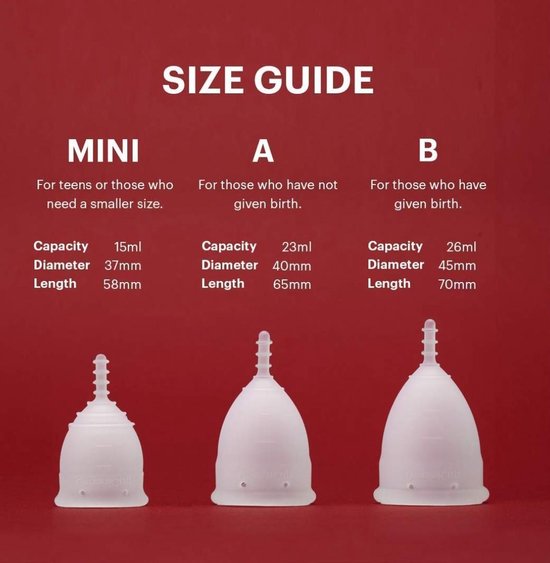 OrganiCup B - Menstruatiecup