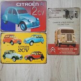 MadDeco - reclame - borden - Citroën - 3 stuks - set (92)