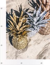 Tuinposter Pineapples Beach | 60 x 90 cm | PosterGuru