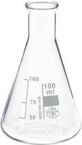 Erlenmeyer Maatbeker - 3 Bekers - 100 ml