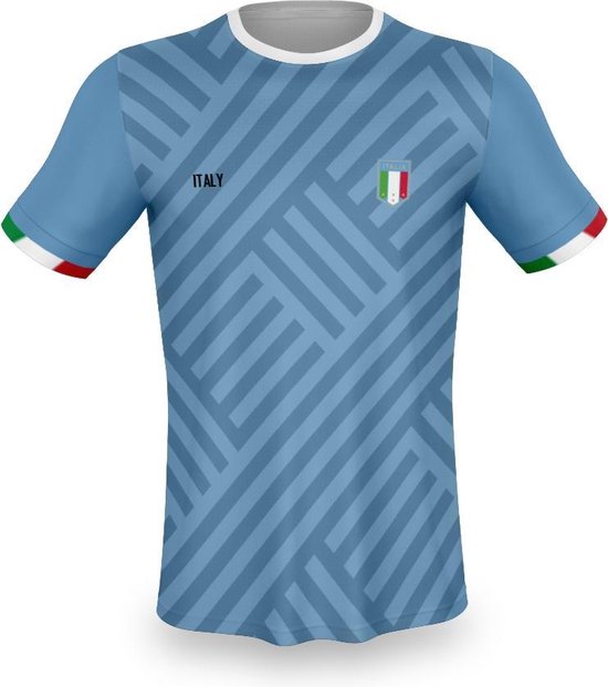 viering thuis Deter Italië thuis fan voetbalshirt bedrukken '20 maat L | bol.com