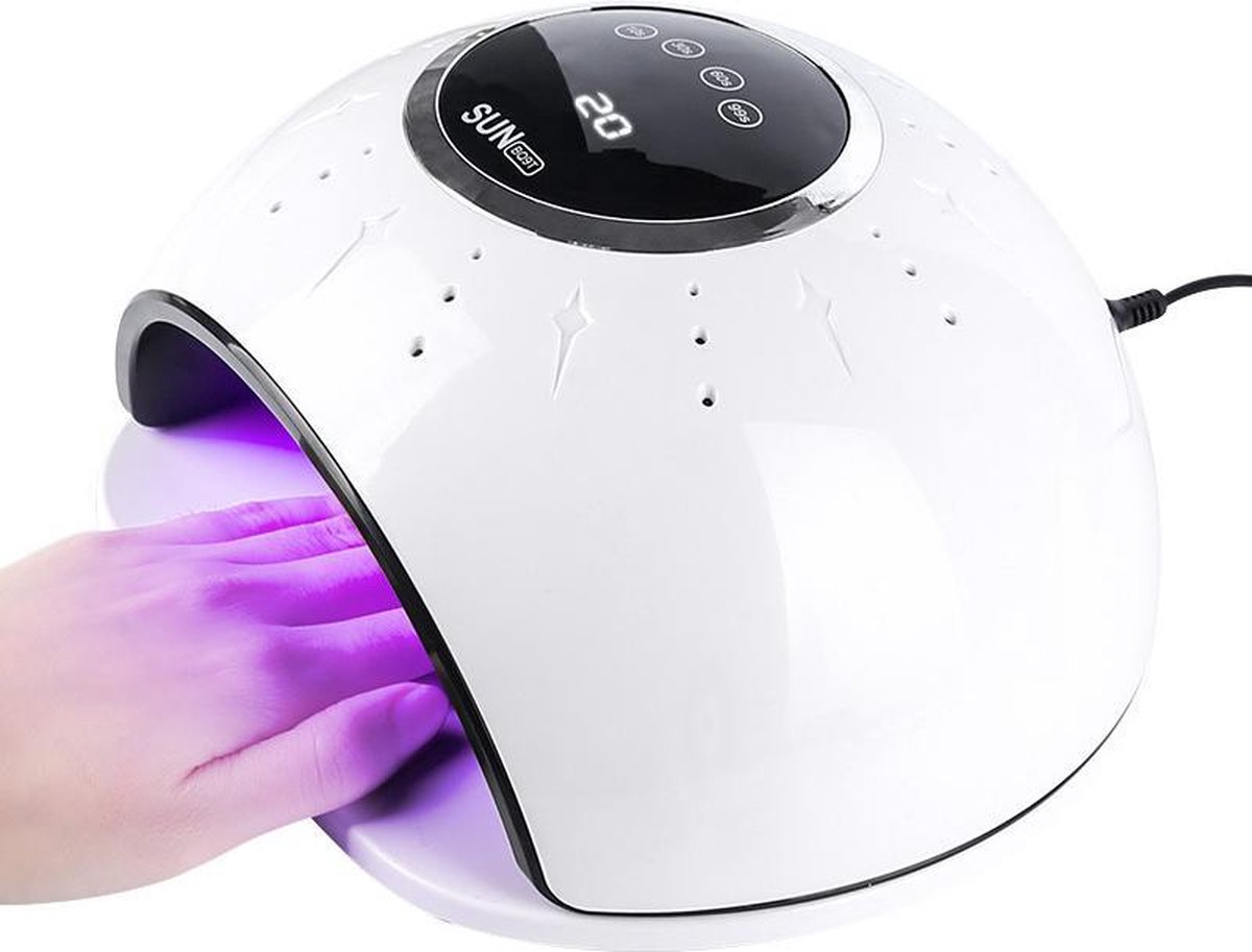 La Lampe Uv Sèche T Elle Le Vernis Normal Sun UV lamp gel nails - professionnel - 72W - Sèche- Vernis à ongles