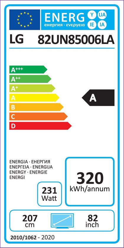 Bol Com Lg 82un8500la 82 Inch 4k Led 2020