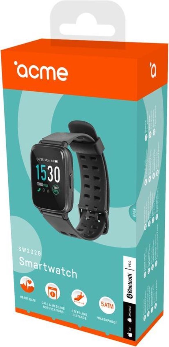 ACME SW202G smartwatch/sport watch IPS Grijs GPS | bol.com