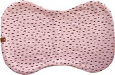 De Doula's Burb cloth - roze / babywafel wit