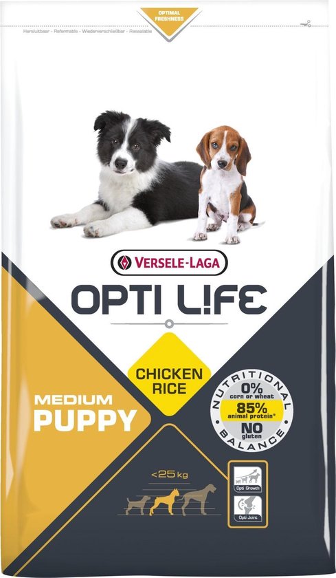 Opti Life Puppy Medium 2,5 kg