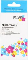 FLWR - Inktcartridge / 26 cyaan - Geschikt voor Epson