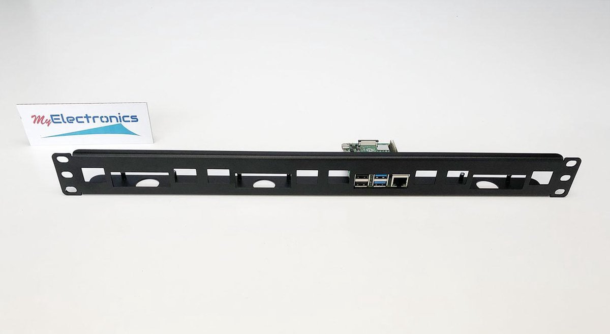 19 inch rack mount 2U for 16x RASPBERRY Pi - each Pi FRONT REMOVABLE! -  MyElectronics