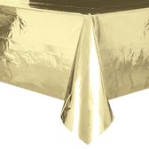 Nappe / nappe dorée 137 x 274 cm feuille - Rectangulaire - Décoration de table décoration de fête