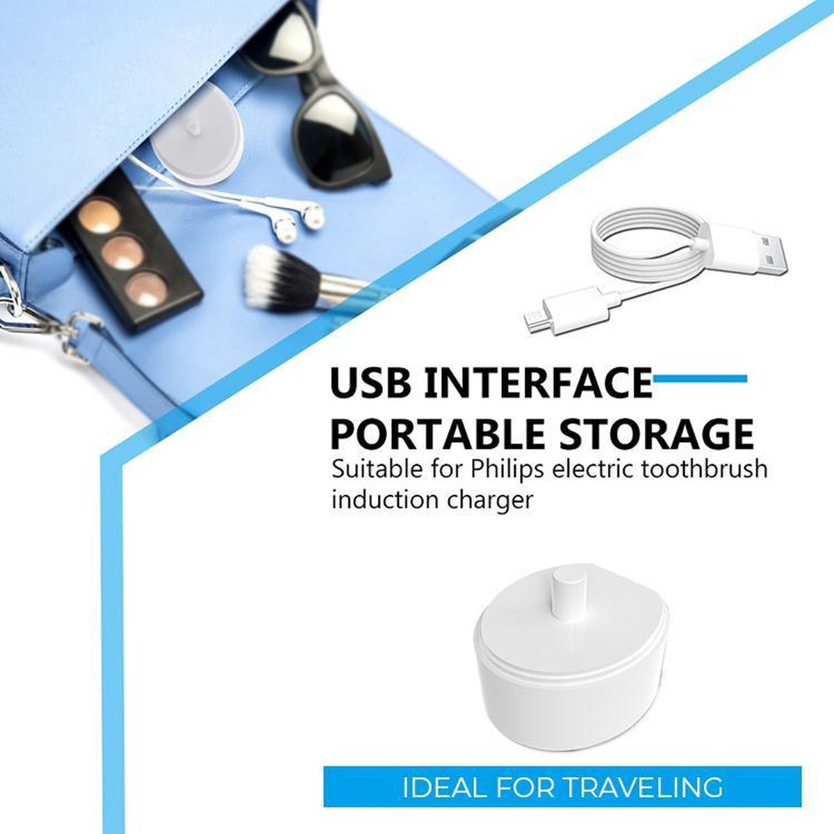 verf helemaal binnen USB-Oplader voor Philips Sonicare-Draadloos- USB-Interface... | bol.com