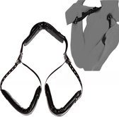 Quick Relief Kinky Missionaris™ - Bondage set - Leg Restraint Straps - Handboeien - Spreidstang leder - Sex Swing - Seksmeubel voor Vrouwen - BDSM