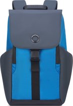 Delsey Securflap Laptop Backpack - Anti Diefstal - 1 Compartment - 15 inch - Navy