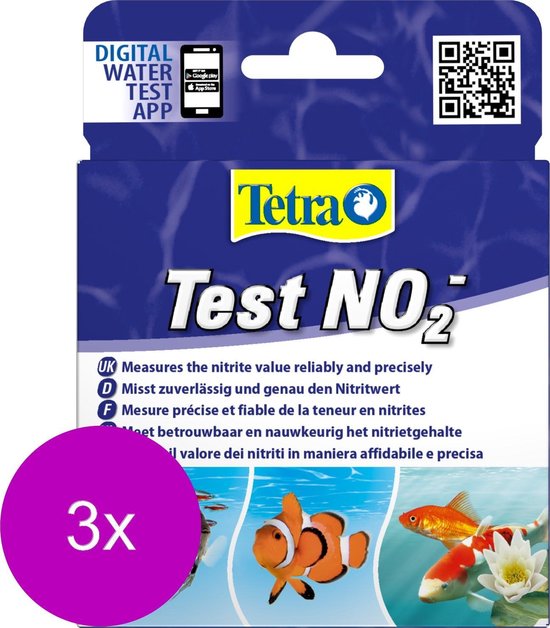 Tetra Test Nitrite No2 - Tests - 3 x 2x10 ml