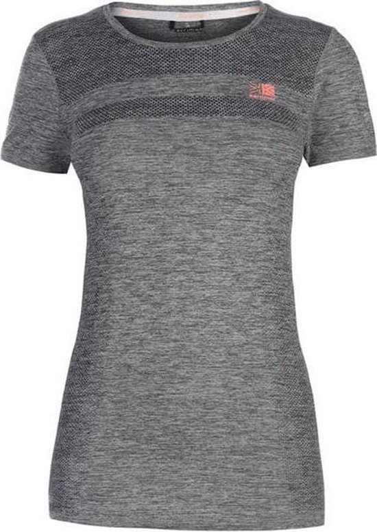 Foto: Karrimor x lite rapid hardloopshirt dames grijs maat s 10 