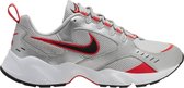 Nike Air Heights Heren Sneakers - Grey Fog/Black-Metallic Silver-Track Red - Maat 44
