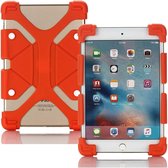 Siliconen Tablet Hoes voor 8.9 tot 12 inch Scherm - Universeel Hoesje Case Cover voor o.a. iPad, Galaxy Tab, Huawei Mediapad en meer - Oranje