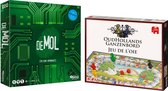 Spelvoordeelset Wie is de Mol de code-opdracht & Ganzenbord NL/FR - Bordspel