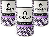 CHALO Iced Tea - Blueberry Iced Chai Pakket - Zwarte Assam thee - 3 x 300GR