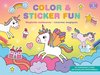 Afbeelding van het spelletje Color & Sticker Fun - Magische eenhoorns