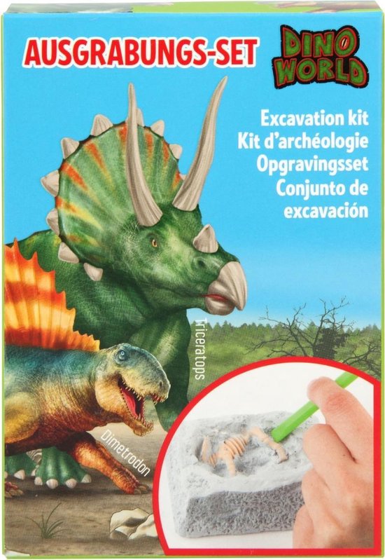 Depesche - Dino World opgravingsset klein, Games