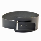 Joss Damesriem Tailleriem 10039 - Zwart - 75 cm