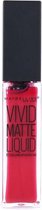 Maybelline Vivid Matte Liquid - 30 Fuchsia Ecstacy - Roze - Lippenstift