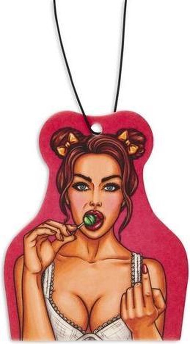 COOL&FAMOUS AIRFRESHENER / GEURHANGER / LUCHTVERFRISSER LOLLYPOP
