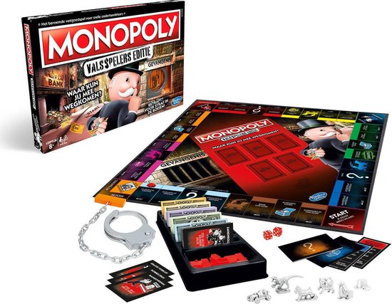 Thumbnail van een extra afbeelding van het spel Monopoly Valsspelers Editie - Bordspel