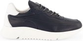 Travelin' Retford - Leren heren sneaker - Navy donkerblauw - Maat 40