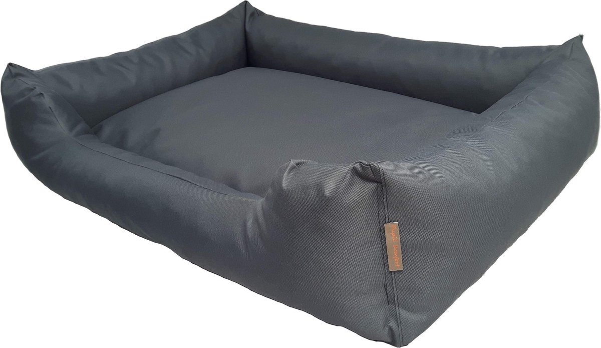 Hondenmand Cordura XXXL – Donkergrijs - 125 x 90 x 24 cm