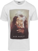 Mister Tee Bob Marley - Smoke Tee Heren T-shirt S
