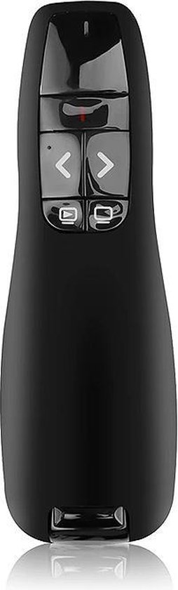 Presentation Clicker with Air Mouse, 2.4G Ergonomic Design Wireless Presenter Remote Control for Multimedia Education Meetings, Lectures, Training, Etc