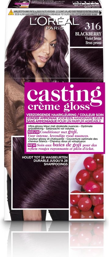 ik ben verdwaald Museum Gedeeltelijk L'Oréal Paris Casting Crème Gloss Haarverf - 316 Violet Bruin | bol.com ik ben verdwaald Museum Gedeeltelijk L'Oréal Paris Casting Crème Gloss Haarverf - 316 Violet Bruin | bol.com