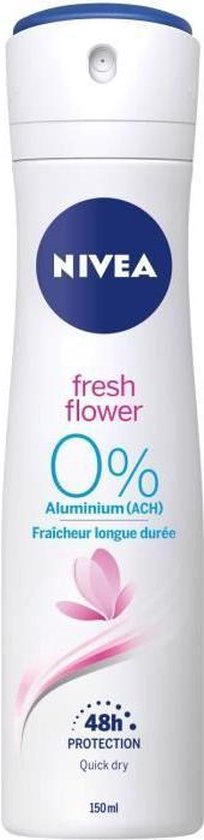 NIVEA Fresh Flower Atomizer 0% aluminium - voor vrouwen - 150 ml - NIVEA