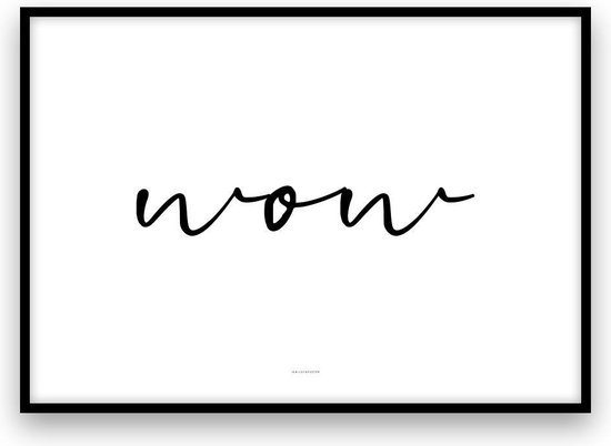 Poster: WOW - A4-formaat