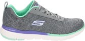 Skechers Flex Appeal 3.0 dames sneaker - Grijs - Maat 39