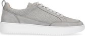 Sacha - Heren - Grijze sneakers met crocoprint - Maat 44