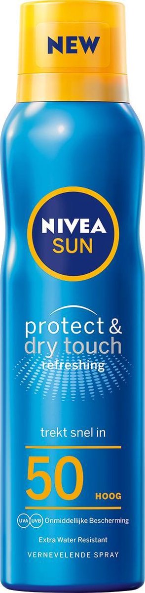 Nivea - UV-zonnebrandspray - Sun protect & refresh SPF50+ - maat 200ml