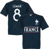 Frankrijk Lemar 8 Team T-Shirt - Navy - XXXL