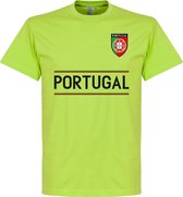 Portugal Keeper Team T-Shirt - Licht Groen - S