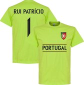 Portugal Rui Patricio Team T-Shirt - Licht Groen - XXL