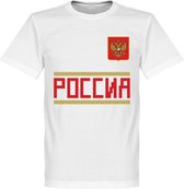 Rusland Team T-Shirt - Wit - XXXXL