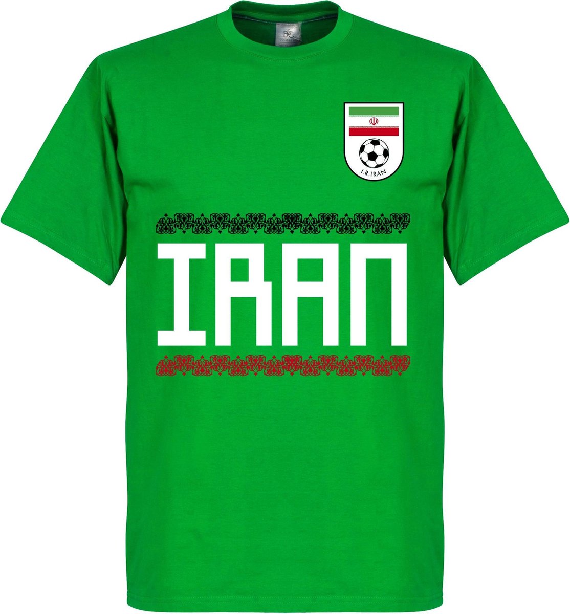 Iran Team T-Shirt - Groen - XXL