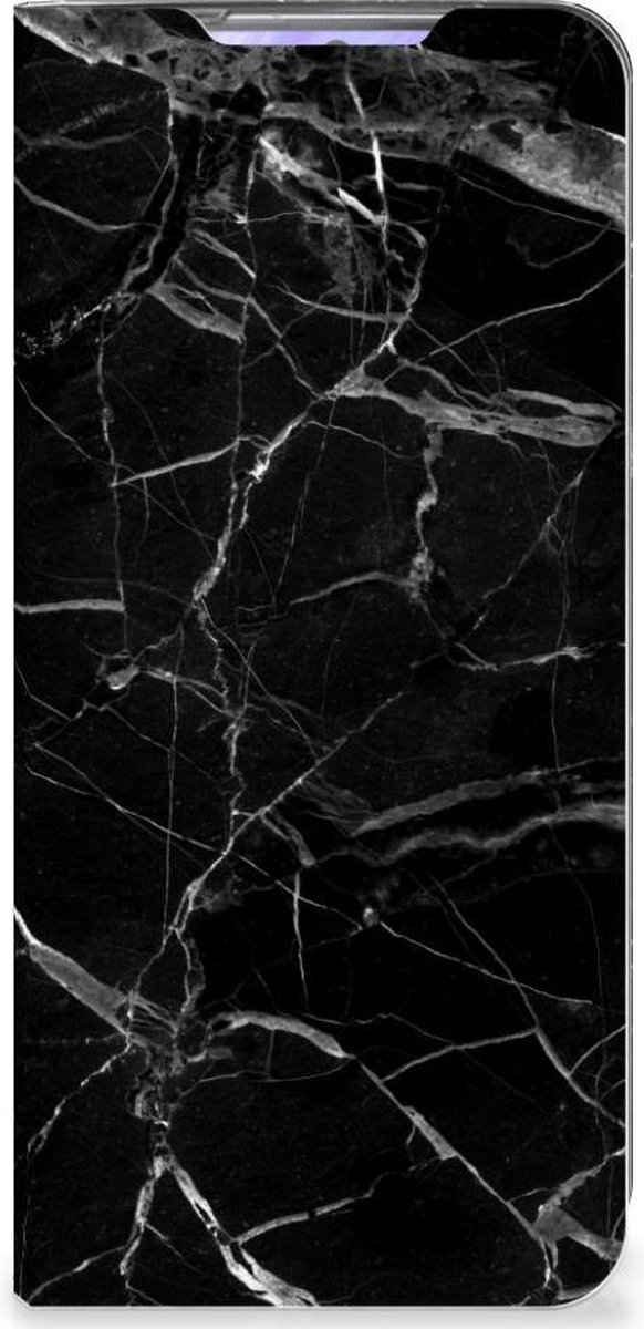 Samsung Galaxy S20 Standcase Marmer Zwart - Origineel Cadeau Vader